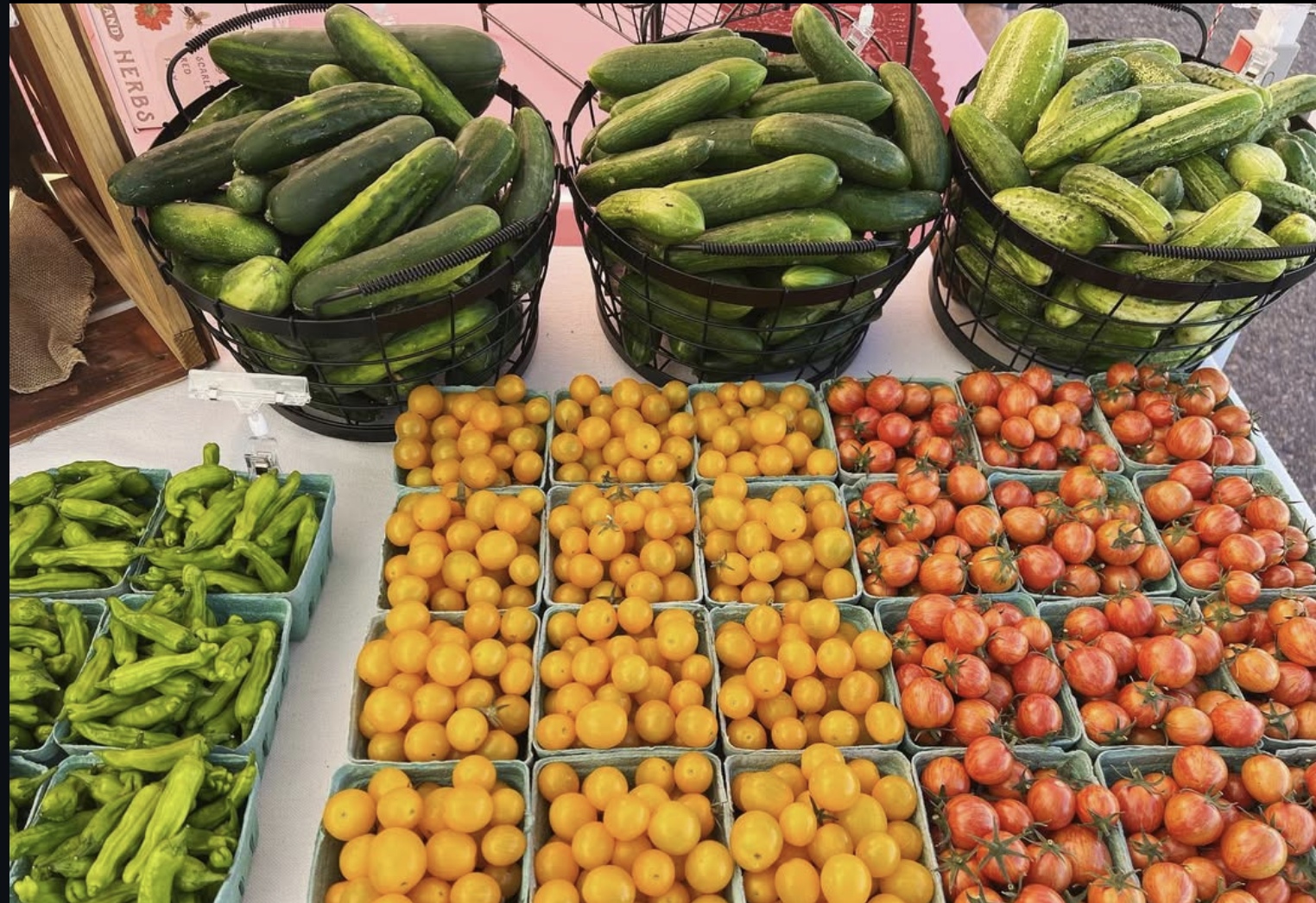 Summer produce
